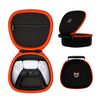 MG Controller, Storage Case, Carrying Case, Controller Storage, Compatible with PS5 and PS4 Controllers, Storage Pouch, Storage Case with Mini Pouch, Shock Resistant, Double Layer, EVA Material, Stain
