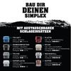 Simplex 3203.080 TPE Insert Grey Diameter 80 mm