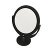 Mary AF-2 Stand Mirror, Approx. 10x Magnifying Mirror, Black