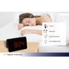 TFA Dostmann 60.2543 Digital Radio Alarm Clock ICON LED Luminous Numbers