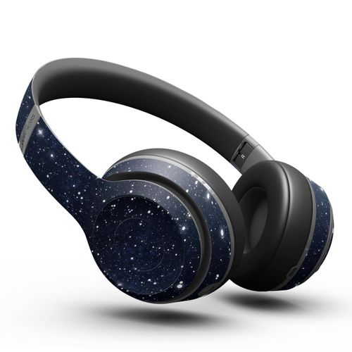 DesignSkinz - Skin Compatible with Beats Solo 4, 2 or 3 Wireless Headphones | Premium Decal Protective Vinyl Wrap Cover - Bright Starry Sky