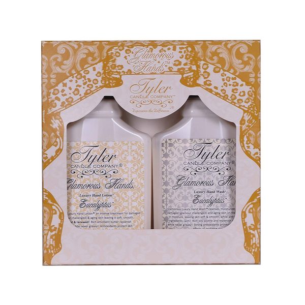 Tyler Candle Company Glamorous Hands Gift Set Eucalyptus