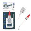 20g Waterproof Ceramic Glue with Brush Applicator for Pottery & Dishes