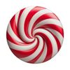 Red Christmas Peppermint Candy Cane Design PopSockets Swappable PopGrip