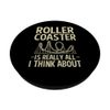 Roller Coaster Funny Amusement Park Rides PopSockets Adhesive PopGrip