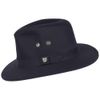 Failsworth Millinery Wax Drifter Fedora (Latest Version) in Navy, Size: Medium (57cm)