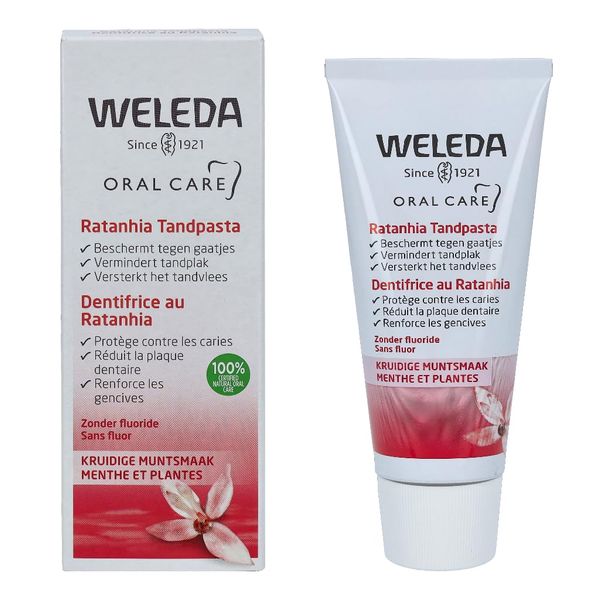 Weleda Ratanhia-Zahncreme, 75 ml