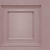 Oliana Wood Panel Effect Wallpaper Pink