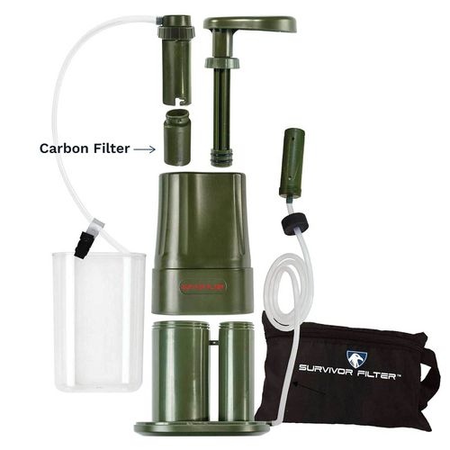 Survivor Filter Extra Replacement Carbon Filters for PRO Portable Water Filter
