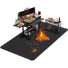 BBQ Under Grill Mat for Outdoor Grill Double-Sided Oilproof Fireproof Waterproof