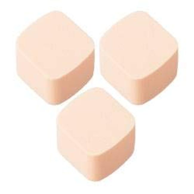 Lisage Foundation Sponge (Natural Material) (Pack of 3)