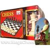 MegaChess Giant Plastic Chess Set with an 8" King
