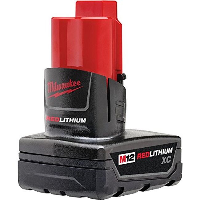 Milwaukee 48-11-2401 Genuine OEM M12 REDLITHIUM 12 Volt 1.5 Amp Compact  Lithium Ion Battery with Overload Protection for Cordless Power Tools