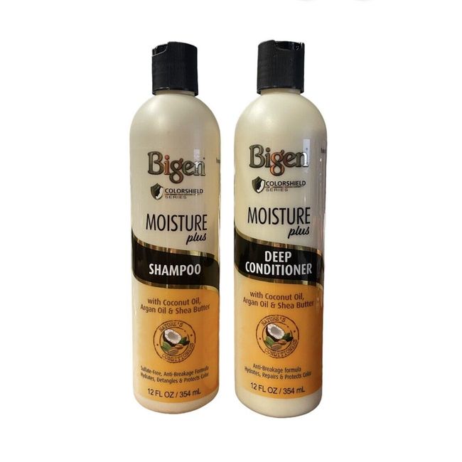 Bigen Moisture Plus Shampoo Plus & Deep Conditioner 12 OZ / 354 ML FREE SHIPPING