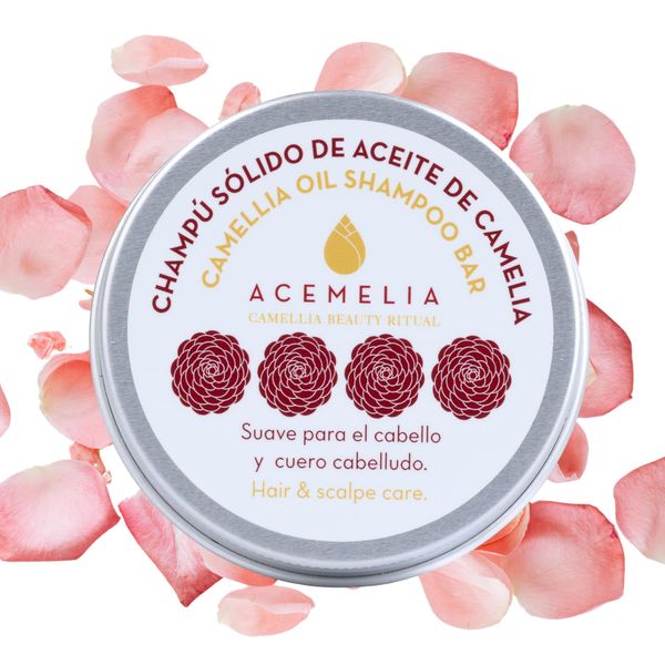 Solid Shampoo with Camellia Oil without Sulphates, Parabens or Silicones - Curly Method