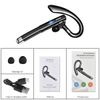2PCS Trucker Wireless Bluetooth 5.1 Earpiece Headset Mic Earbud Noise Cancelling