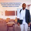 Roots flex Breathable and Comfortable Posture Corrector for Improved Posture and Spine Alignment.