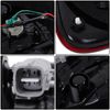ANTUKO Tail Light Tail Lamp Inner Left Side Replacement for Sequoia 2008-2017