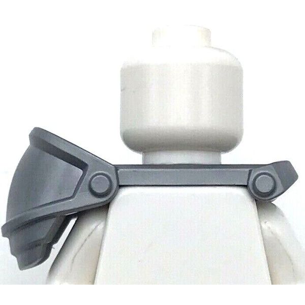 Lego New Minifigure Flat Silver Minifigure Armor Large Round Shoulder Pad