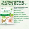 Lumbar Pain Relief Patch Hot Therapy Muscle Strain Back Sciatica Nerve Support