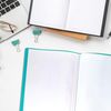 RAYLU PAPER - A4 Document Folder 100% Biodegradable Polypropylene Clear Document Wallets for Home and Office (A4, 10 Pockets, Red)