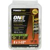 Power Pro 116826 Multi-Material Screws, Bronze, 164 Piece