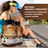 Organic Ceylon Cinnamon Capsules 1200mg - Maximum blood sugar support-120cap