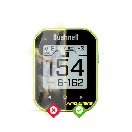 IPG Anti-Glare Made for Bushnell Phantom 3 Slope Golf GPS Handheld Display Matte Finish Screen Protector Film (2 Units), Perfect for Outdoor Use for phntm3.Ag