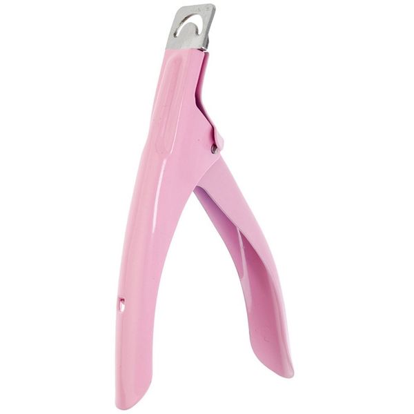 Pink Nail Clipper Maniküre-Tool Acryl Gel falsche Nagelknipser/Kantenschneider Tips Nail Professional von Boolavard® TM