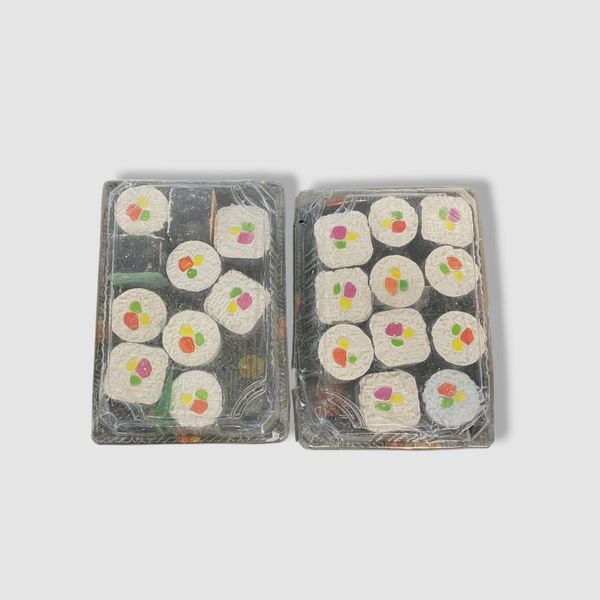 TWEE Kid's Sushi Maki Roll Sidewalk Chalk 10-pc Set 2 Pack