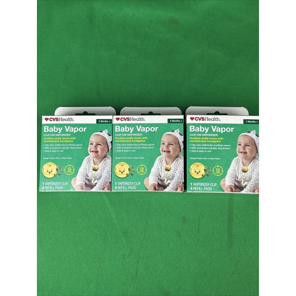 3 PK Baby Vapor Clip-On