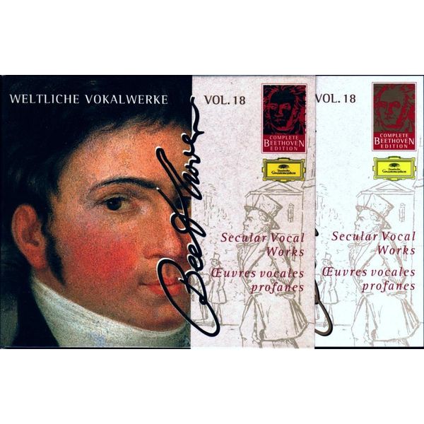 Beethoven Edition, Vol.18 - Secular Vocal Works