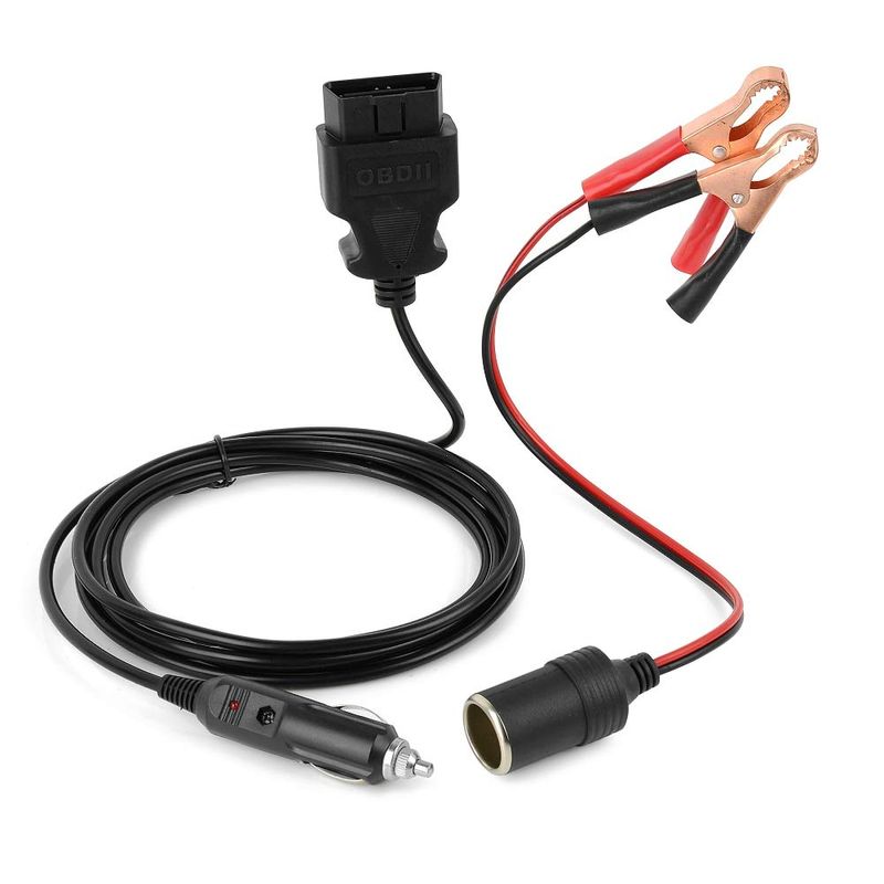 Jtron OBD2 Car Memory Saver 2 in 1, Vehicle ECU Emergency Power Supply ...