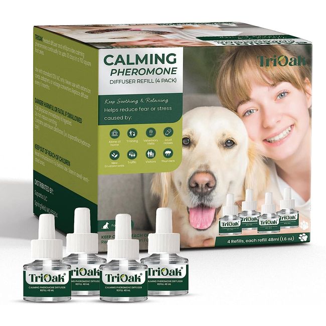 Dog pheromone clearance diffuser