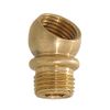 B&P Lamp® 45 Degree, Brass Angle Nozzle