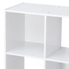 9 Cube Storage Wooden Bookshelf Organizer Customizable W/5 Removable Back Panels