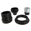 Satco 80-1072 Short Keyless with Full Uno Thread and Ring, Color