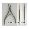 Podiatry Kit of 3 Instruments Nail Splitters Curettes Files Double End Stainless