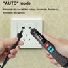 Digital Multimeter with 6000 Counts, XE-7 Auto Range Pen Multimeter with LED Display and Flashlight, Voltmeter, Electronic Ammeter, Continuity Tester, AC/DC, Data Hold
