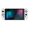eXtremeRate DIY Replacement Shell Buttons for Switch & Switch OLED, White Custom Housing Case with Full Set Button for Joycon Handheld Controller - Controller NOT Included