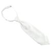 TigerTie mens Plain Wedding Tie - White - One size