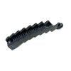Square, Matte Black Banana Clip, Stays in Place