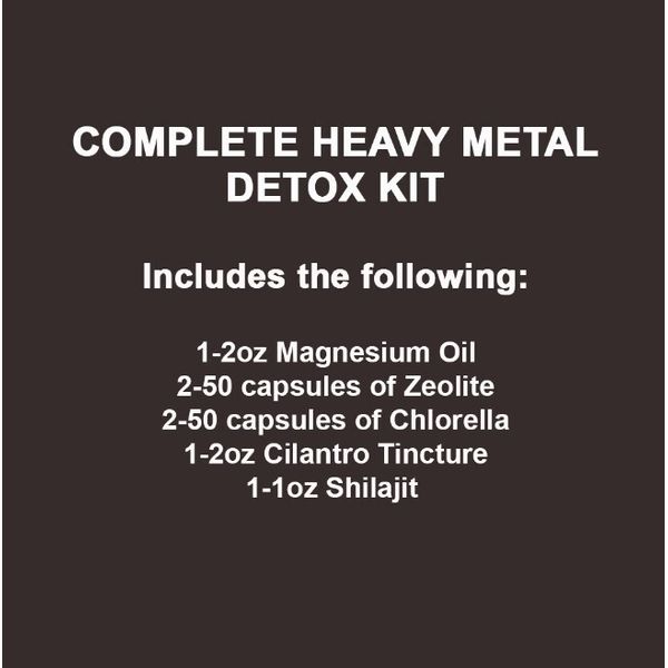 Complete Heavy Metal Detox Kit | 7 Day Cleanse