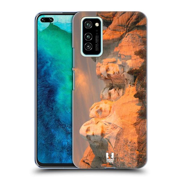 Head Case Designs Sunset Over Mount Rushmore Memorial Famous Landmarks Hard Back Case Compatible With Honor View 30
