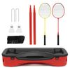 Urban Pop Up Badminton Set [Full Set] ? SIZE 3m (Width) ? Includes: 2 x Rackets, 2 x Shuttlecocks, 1 x Net & Post and Storage case