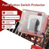 Dioche Emergency Stop Button Cover Lockout for Industry, Push Button Switch Protector with Unique Design, Box Type Transparent Push Button Switch Cover