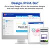 Avery Customizable Name Badge Inserts, 2.25" x 3.5", White, 400 Printable Name Tag Inserts (5390)