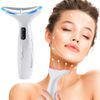 3-in-1 Neck Lifting Machine Microcurrent,Vibration,LED Light Therapy + 45°C Heat