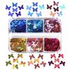 butterfly nail sequins/flakes