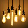 Single Head Ceiling Light Retro Flush Mount E27 Lamp Holder Sconce Chandeliers (Green Brass)